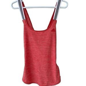 Adidas cut out back Tank top size L